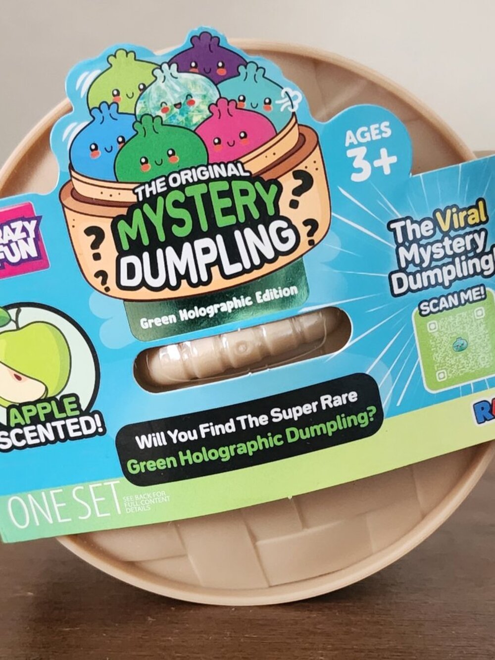 Crazy Fun Green Hologram Dumpling (Apple Scented)